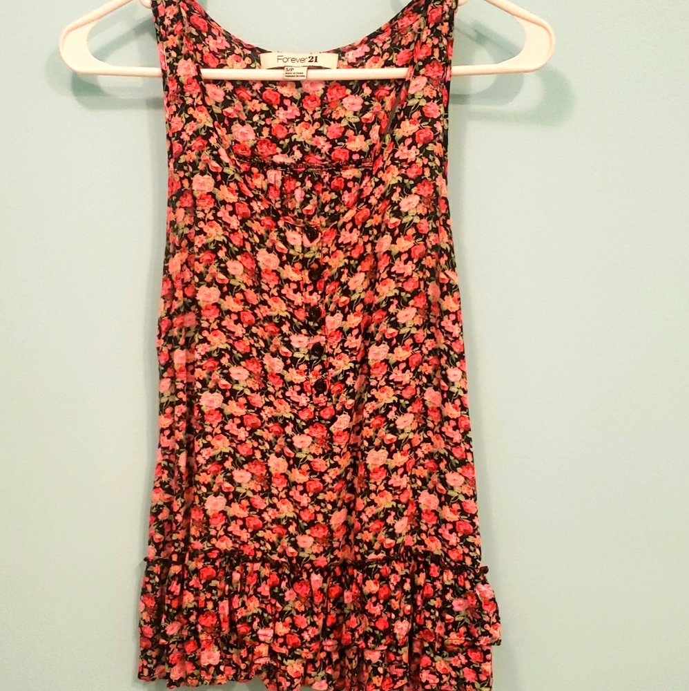 🔥Floral forever21 top